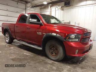 2014 Ram 1500 Sport with VIN 1C6RR7UT5ES390199, listed as a IAAI auction lot 42413773 with 93,268 mi miles and . Bid and sale history available at DreamBid. Image 1.