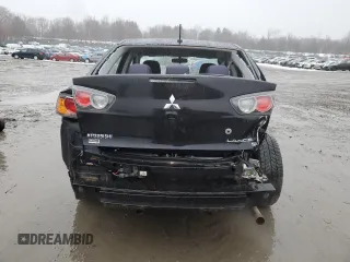 2017 Mitsubishi Lancer ES with VIN JA32V2FW3HU000448, listed as a Copart auction lot 45108575 with 68,633 mi miles and Salvage Title. Bid and sale history available at carsss.com. Image 6.