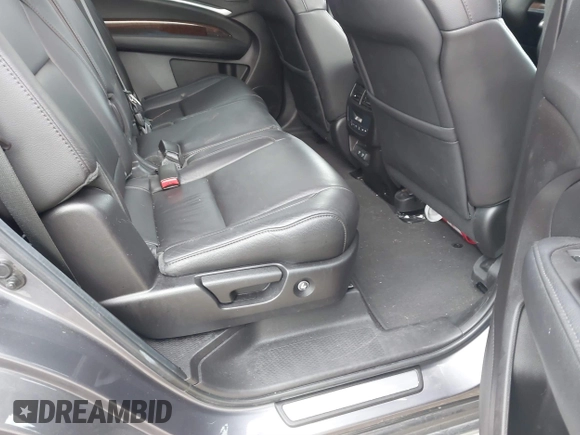 2020 Acura MDX with VIN 5J8YD4H37LL038312, listed as a IAAI auction lot 41149002 with 34,726 mi miles. Bid and sale history available at carsss.com. Image 8.
