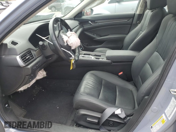 2021 Honda Accord Touring with VIN 1HGCV2F98MA001253, listed as a Copart auction lot 57621125 with 44,809 mi miles and Salvage title. Bid and sale history available at DreamBid. Image 7.