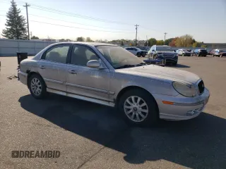2003 Hyundai Sonata GLS with VIN KMHWF35H23A871372, listed as a Copart auction lot 76199644 with 164,094 mi miles and Clean Title. Bid and sale history available at carsss.com. Image 4.