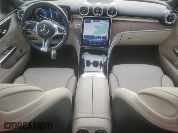 2022 Mercedes-Benz C 300 with VIN W1KAF4HB7NR064450, listed as a Copart auction lot 43190125 with 21,564 mi miles and Salvage Title. Bid and sale history available at DreamBid. Image 8.