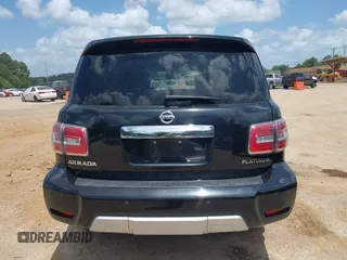 2017 Nissan Armada Platinum with VIN JN8AY2NF4H9303610, listed as a IAAI auction lot 42627619 with 122,727 mi miles and . Bid and sale history available at DreamBid. Image 16.