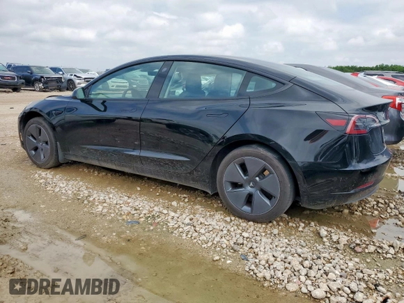 2023 Tesla Model 3 с VIN 5YJ3E1EA0PF641747, выставлен на аукционе Copart как лот 51697655 с пробегом 24 435 миль миль и Списание • Salvage title. История ставок и продаж доступна на DreamBid. Изображение 2.