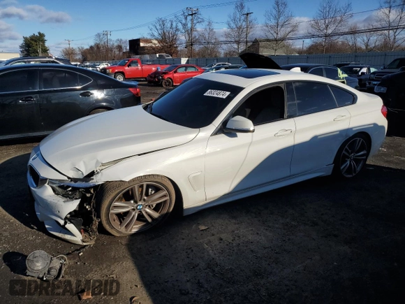 2016 BMW 4 Series 435i xDrive z VIN WBA4B3C59GG529000, wystawiony jako Copart lot #86324874 z przebiegiem 91 626 mil mil oraz Szkoda całkowita • Salvage title. Historia ofert i sprzedaży dostępna na DreamBid. Obrazek 1.