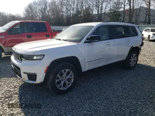 2021 Jeep Grand Cherokee Limited with VIN 1C4RJKBG1M8122237, listed as a Copart auction lot 45899505 with 69,022 mi miles and Salvage title. Bid and sale history available at DreamBid. Image 1.