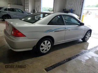2005 Honda Civic LX with VIN 1HGEM22515L055675, listed as a Copart auction lot 56941165 with 106,010 mi miles and Salvage Title. Bid and sale history available at DreamBid. Image 3.