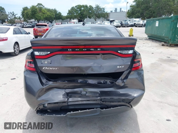 2015 Dodge Dart SXT with VIN 1C3CDFBB1FD420472, listed as a IAAI auction lot 42691640 with 107,560 mi miles and . Bid and sale history available at DreamBid. Image 17.