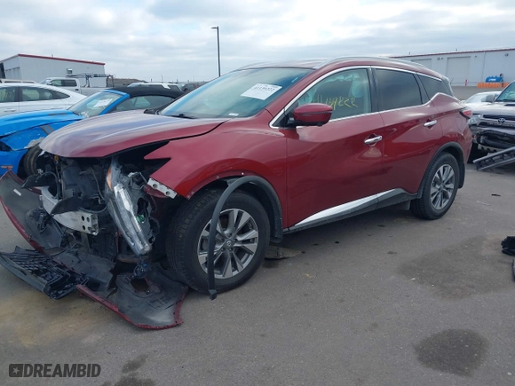 2018 Nissan Murano S with VIN 5N1AZ2MH1JN167148, listed as a IAAI auction lot 41139222 with 112,384 mi miles. Bid and sale history available at carsss.com. Image 17.