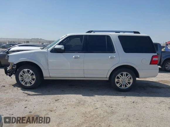 2014 Ford Expedition Limited with VIN 1FMJU1K50EEF00592, listed as a IAAI auction lot 41828325 with 184,030 mi miles and . Bid and sale history available at DreamBid. Image 15.