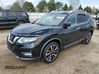 2018 Nissan Rogue SV z VIN JN8AT2MV6JW327910, wystawiony jako Copart lot #54132365 z przebiegiem 55 831 mil mil oraz Szkoda całkowita • Salvage title. Historia ofert i sprzedaży dostępna na DreamBid. Obrazek 1.