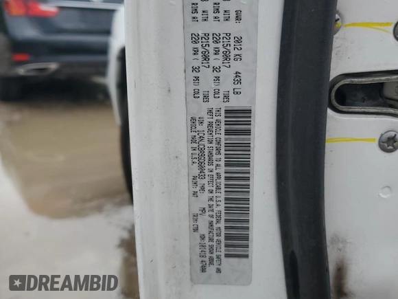 2016 Jeep Compass Sport z VIN 1C4NJCBA9GD600433, wystawiony jako Copart lot #61087545 z przebiegiem 132 956 mil mil oraz Szkoda całkowita • Salvage title. Historia ofert i sprzedaży dostępna na DreamBid. Obrazek 12.
