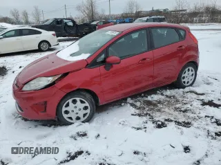 2011 Ford Fiesta SE with VIN 3FADP4EJ0BM163470, listed as a Copart auction lot 47189915 with 213,783 mi miles and Salvage Title. Bid and sale history available at carsss.com. Image 1.