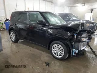 2020 Kia Soul LX with VIN KNDJ23AU9L7721074, listed as a Copart auction lot 85486454 with 47,618 mi miles and Salvage Title. Bid and sale history available at carsss.com. Image 4.