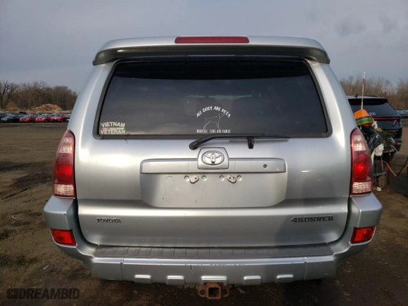 2004 Toyota 4Runner Limited with VIN JTEBU17R640032363, listed as a Copart auction lot 50753315 with 133,148 mi miles and Clean Title. Bid and sale history available at carsss.com. Image 6.