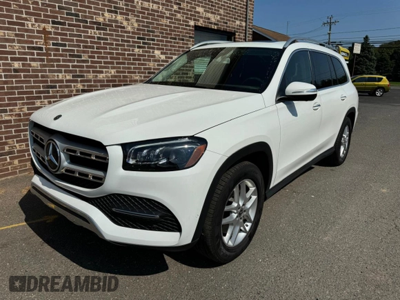 2020 Mercedes-Benz GLS 450 with VIN 4JGFF5KE4LA066138, listed as a Copart auction lot 71991624 with 89,785 mi miles and Clean Title. Bid and sale history available at DreamBid. Image 1.