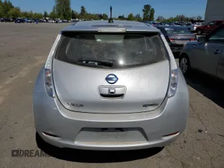 2012 Nissan LEAF SL with VIN JN1AZ0CP0CT025182, listed as a Copart auction lot 53716635 with 86,309 mi miles and Clean Title. Bid and sale history available at carsss.com. Image 6.