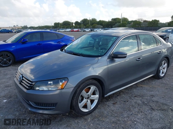 2013 Volkswagen Passat SE w/Sunroof & Nav with VIN 1VWBP7A35DC038217, listed as a IAAI auction lot 41944193 with 102,767 mi miles. Bid and sale history available at carsss.com. Image 17.