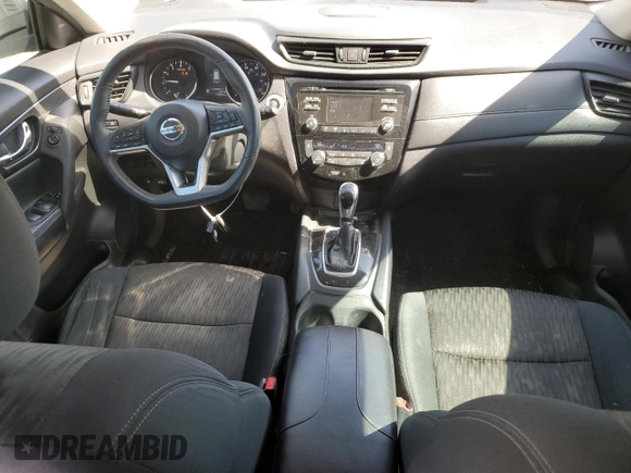 2017 Nissan Rogue SL with VIN 5N1AT2MV4HC758023, listed as a Copart auction lot 48756585 with 176,000 mi miles and Salvage Title. Bid and sale history available at carsss.com. Image 8.