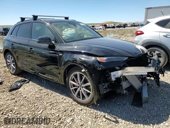 2024 Audi Q5 S line Prestige with VIN WA1F2AFY3R2034081, listed as a Copart auction lot 57884204 with 2,793 mi miles and Salvage Title. Bid and sale history available at carsss.com. Image 10.