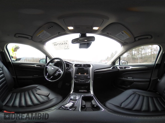 2019 Ford Fusion Hybrid SEL with VIN 3FA6P0MU3KR189612, listed as a IAAI auction lot 41422745 with 95,130 mi miles. Bid and sale history available at carsss.com. Image 20.