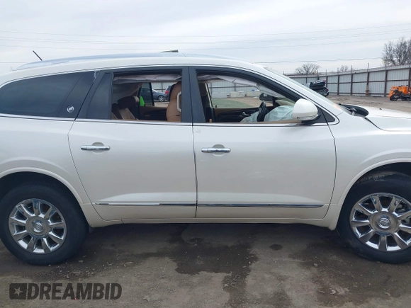 2015 Buick Enclave Leather with VIN 5GAKRBKD9FJ314163, listed as a IAAI auction lot 41743254 with Not Provided miles and . Bid and sale history available at DreamBid. Image 13.