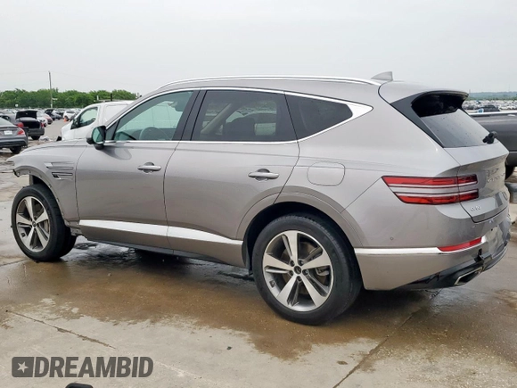2021 Genesis GV80 with VIN KMUHCESC2MU040722, listed as a Copart auction lot 52934215 with 31,049 mi miles and Clean title. Bid and sale history available at DreamBid. Image 2.