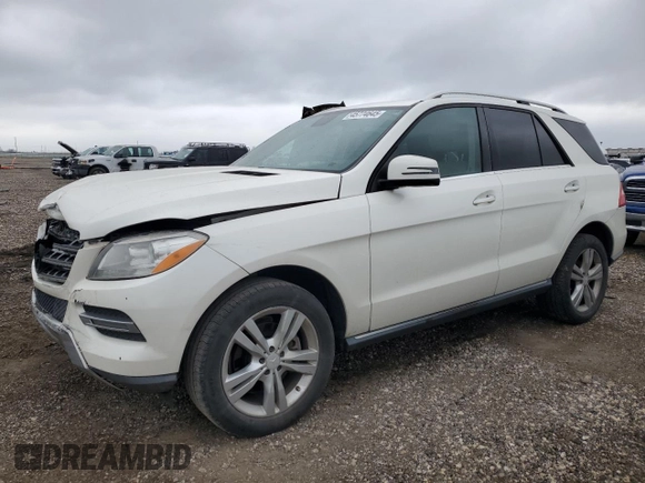 2013 Mercedes-Benz M 350 with VIN 4JGDA5JB5DA210357, listed as a Copart auction lot 45774645 with 186,550 mi miles and Salvage Title. Bid and sale history available at DreamBid. Image 1.