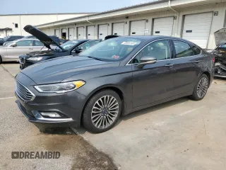 2018 Ford Fusion Titanium with VIN 3FA6P0D96JR168876, listed as a Copart auction lot 58804765 with 138,488 mi miles and Salvage title. Bid and sale history available at DreamBid. Image 1.
