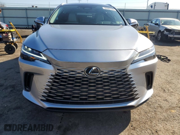 2025 Lexus RX 350 with VIN 2T2BAMCA6SC090597, listed as a Copart auction lot 48307175 with 946 mi miles and Salvage Title. Bid and sale history available at DreamBid. Image 5.