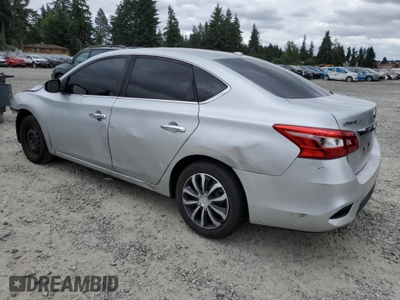 2017 Nissan Sentra S with VIN 3N1AB7AP2HY355789, listed as a Copart auction lot 64208415 with 184,037 mi miles and Salvage title. Bid and sale history available at DreamBid. Image 2.