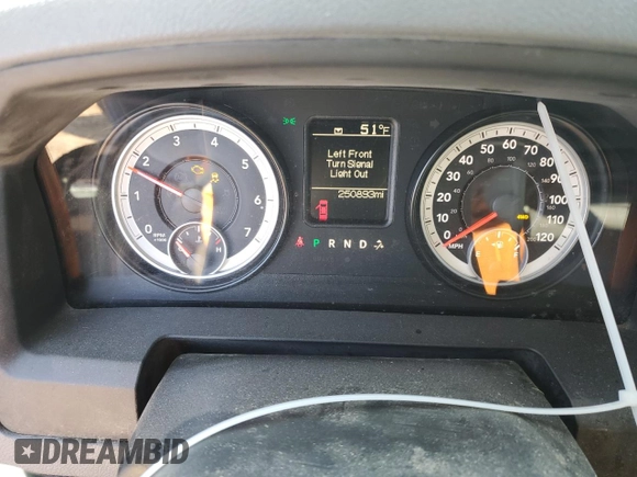 2014 Ram 1500 Tradesman with VIN 1C6RR7FGXES464216, listed as a Copart auction lot 44932025 with 250,893 mi miles and Clean Title. Bid and sale history available at carsss.com. Image 9.