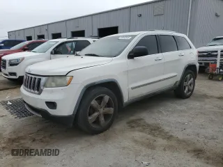 2011 Jeep Grand Cherokee Overland with VIN 1J4RS6GG7BC684628, listed as a Copart auction lot 44853645 with 187,519 mi miles and Clean Title. Bid and sale history available at DreamBid. Image 1.