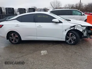 2020 Nissan Sentra SV with VIN 3N1AB8CVXLY228721, listed as a IAAI auction lot 38604644 with 70,458 mi miles. Bid and sale history available at carsss.com. Image 14.