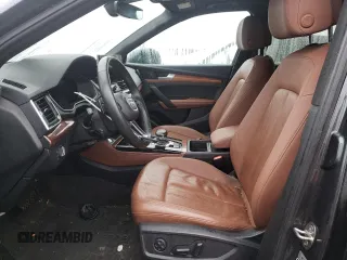 2021 Audi Q5 Premium Plus with VIN WA1BAAFY6M2025207, listed as a Copart auction lot 71050522 with 25,831 mi miles. Bid and sale history available at carsss.com. Image 7.