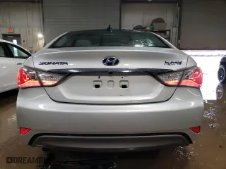 2012 Hyundai Sonata Hybrid with VIN KMHEC4A40CA022676, listed as a Copart auction lot 51004095 with 154,146 mi miles and Salvage Title. Bid and sale history available at carsss.com. Image 6.