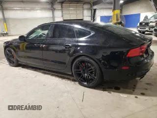2014 Audi S7 Prestige with VIN WAUW2AFC6EN142369, listed as a Copart auction lot 80664454 with 124,951 mi miles and Salvage Title. Bid and sale history available at carsss.com. Image 2.