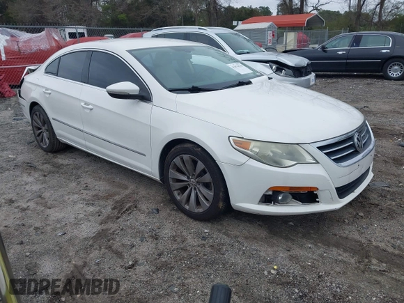 2010 Volkswagen CC Sport with VIN WVWML7AN5AE505256, listed as a IAAI auction lot 41870530 with 173,336 mi miles. Bid and sale history available at carsss.com. Image 1.
