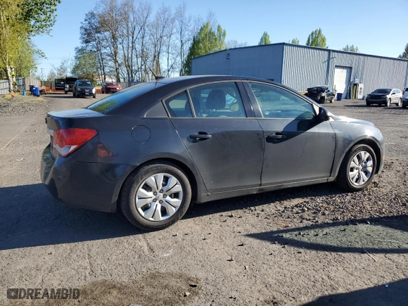 2014 Chevrolet Cruze LS with VIN 1G1PA5SG0E7250851, listed as a Copart auction lot 53528125 with 132,949 mi miles and Clean Title. Bid and sale history available at carsss.com. Image 3.