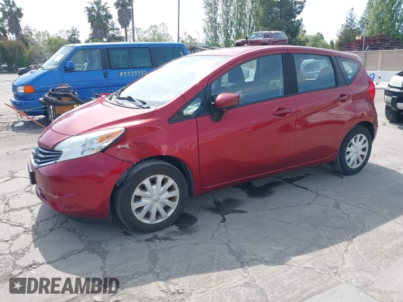 2016 Nissan Note SV with VIN 3N1CE2CP1GL404296, listed as a IAAI auction lot 42088818 with 115,411 mi miles and . Bid and sale history available at DreamBid. Image 2.
