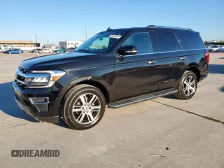 2023 Ford Expedition Limited z VIN 1FMJU2A84PEA34816, wystawiony jako Copart lot #56532285 z przebiegiem 53 010 mil mil oraz Czysty tytuł • Clean title. Historia ofert i sprzedaży dostępna na DreamBid. Obrazek 1.