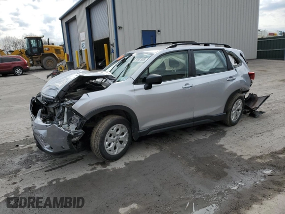 2021 Subaru Forester with VIN JF2SKADC2MH573830, listed as a Copart auction lot 52851585 with 55,041 mi miles and Salvage Title. Bid and sale history available at carsss.com. Image 1.