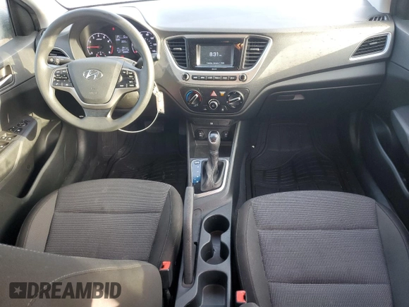 2018 Hyundai Accent SEL with VIN 3KPC24A36JE018390, listed as a Copart auction lot 70963573 with 102,603 mi miles. Bid and sale history available at carsss.com. Image 8.