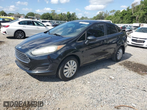 2015 Ford Fiesta S with VIN 3FADP4AJ9FM135503, listed as a Copart auction lot 60417415 with 161,240 mi miles and Salvage title. Bid and sale history available at DreamBid. Image 1.