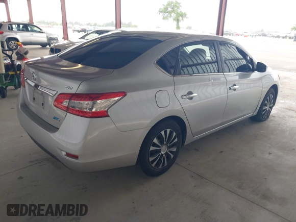 2014 Nissan Sentra SV with VIN 3N1AB7AP8EY257412, listed as a IAAI auction lot 41935044 with 180,843 mi miles and . Bid and sale history available at DreamBid. Image 4.