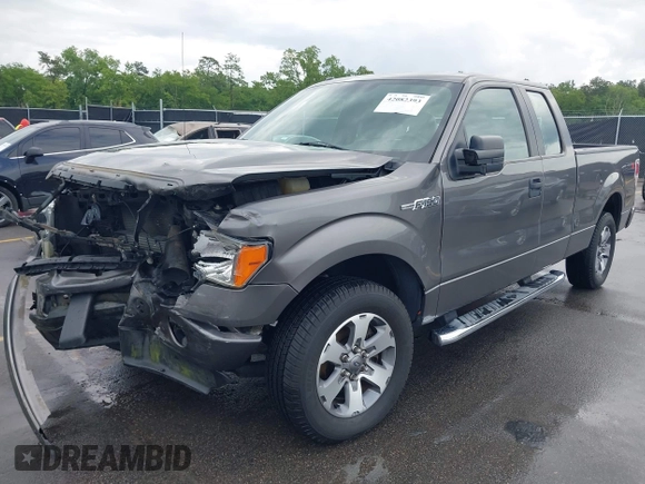 2013 Ford F-150 XL with VIN 1FTFX1CF8DFD31617, listed as a IAAI auction lot 42082393 with 52,647 mi miles and . Bid and sale history available at DreamBid. Image 2.