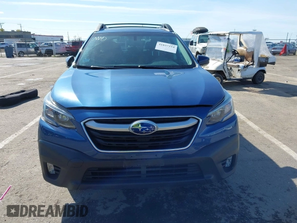 2022 Subaru Outback Premium with VIN 4S4BTAFC6N3173756, listed as a IAAI auction lot 41837254 with 48,809 mi miles. Bid and sale history available at carsss.com. Image 13.