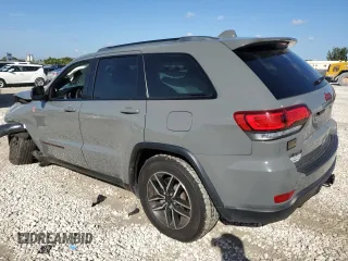 2021 Jeep Grand Cherokee Trailhawk with VIN 1C4RJFLGXMC880340, listed as a Copart auction lot 85877854 with 44,276 mi miles and Non Repairable. Bid and sale history available at carsss.com. Image 2.