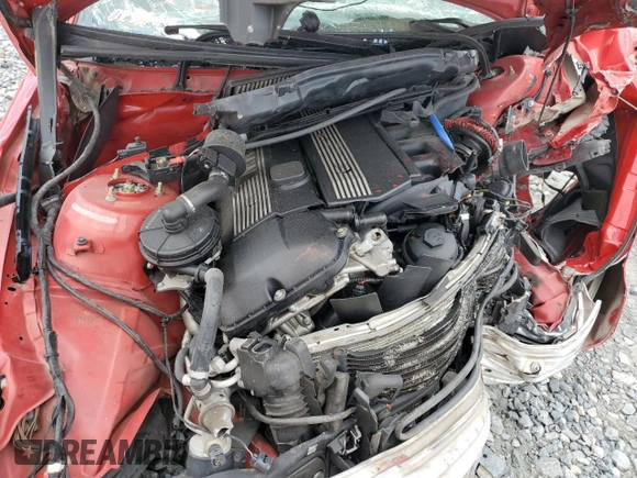2005 BMW 3 Series 325Ci with VIN WBABW33475PL35260, listed as a Copart auction lot 74305534 with Not provided miles and Salvage title. Bid and sale history available at DreamBid. Image 11.