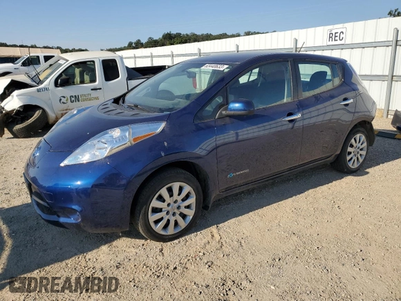2017 Nissan LEAF SL with VIN 1N4BZ0CP4HC310174, listed as a Copart auction lot 63440633 with 35,160 mi miles. Bid and sale history available at carsss.com. Image 1.